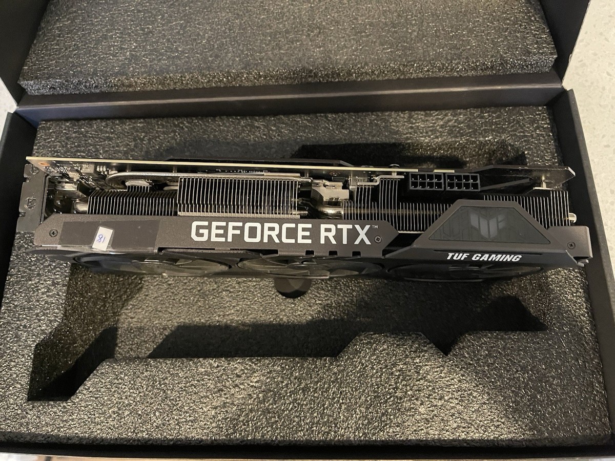 ASUS TUF NVIDIA GeForce RTX 3080 Ti 12GB GDDR6X Gaming Graphics