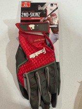 Franklin Sports Baseball Batting Gloves - 2nd Skinz Adult XL Extra Large READ