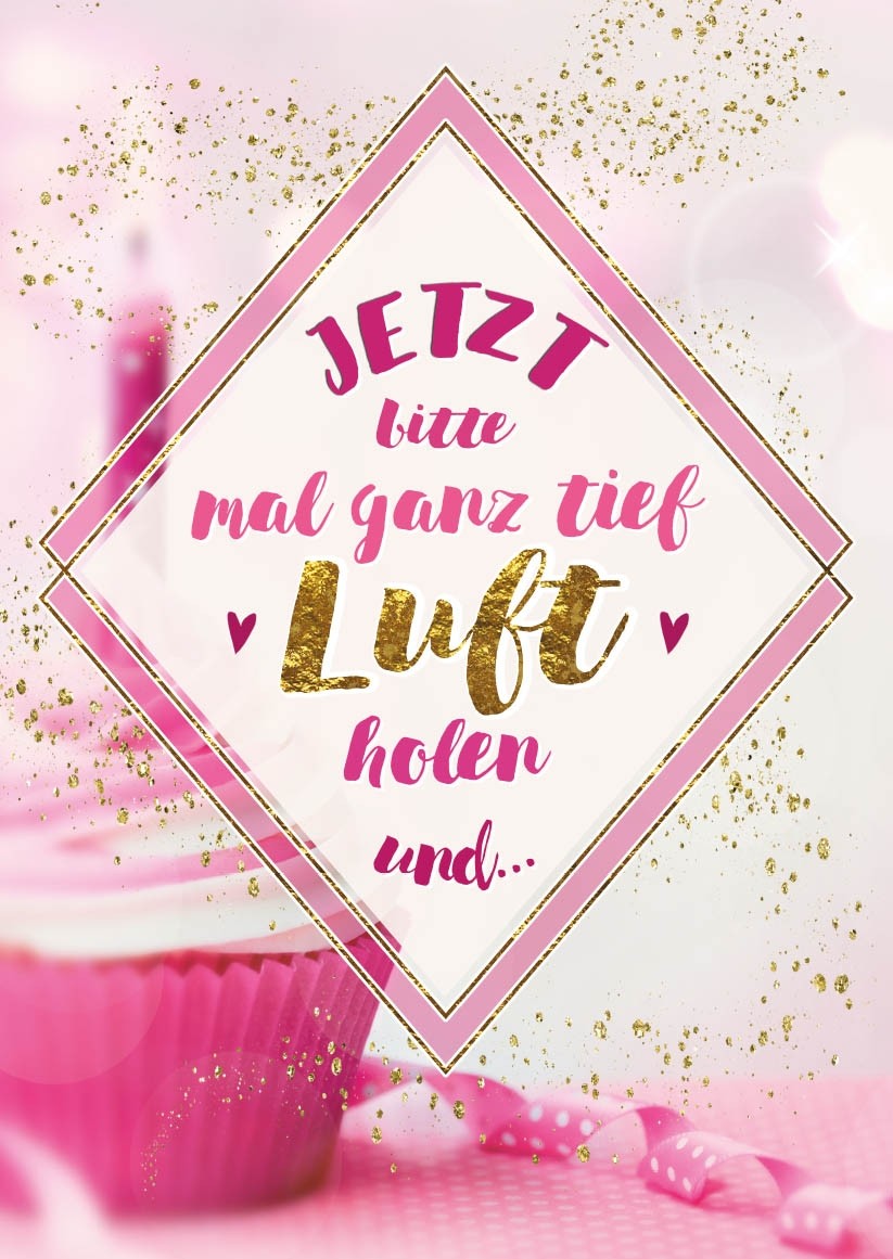 Geburtstag - Great Cards - Soundkarte und Lichtkarte im Format 21,0 x 29,7 cm -