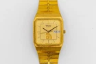 Vintage Seiko 6533-5039 Quartz Gold Tone Day/Date Men's Watch - 5 Jewels - Runs