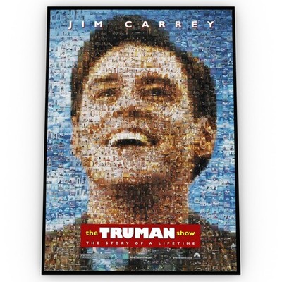 The Truman Show Movie Poster Satin High Quality Archiv Stunning A1 A2 A3
