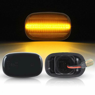 Recambo LED Side Marker Turn Signals Smoke For Lexus GS 1993-1997 RX 1998-2008