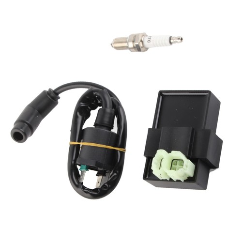 ‘CDI Box Kit With Spark Plug Ignition Coil 30410‑HC4‑770 Replacement For - Picture 4 of 23
