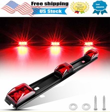 12v Rear Led Trailer Tail Light Kit Boat Marker Truck Stainless Steel Waterproof