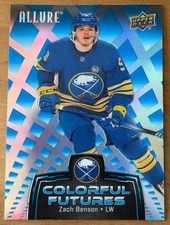 ungraded Zach Benson [Blue] #CF-1 2024 Upper Deck Allure Colorful Futures hockey