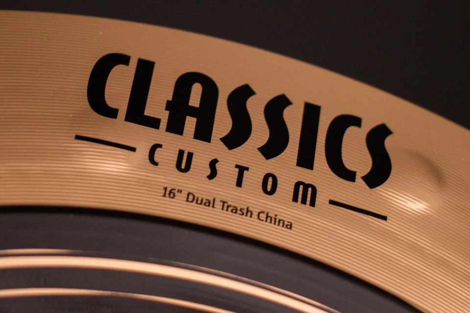 China de basura Meinl 16" Classics Custom Dual Series Foto 4 de 4