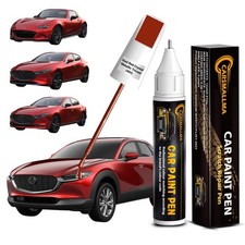 46V Soul Red Crystal Metallic Tricoat Car Touch Up Paint Mazda, Color Accurate