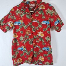 RJC Hawaiin Button Down Shirt Made in USA size Small