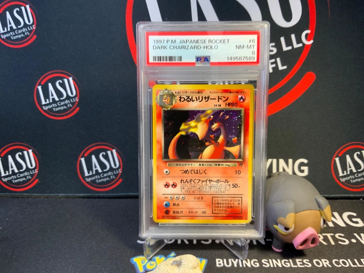 Collectible Individual Grade 8 Charizard Pokémon TCG Card Games in