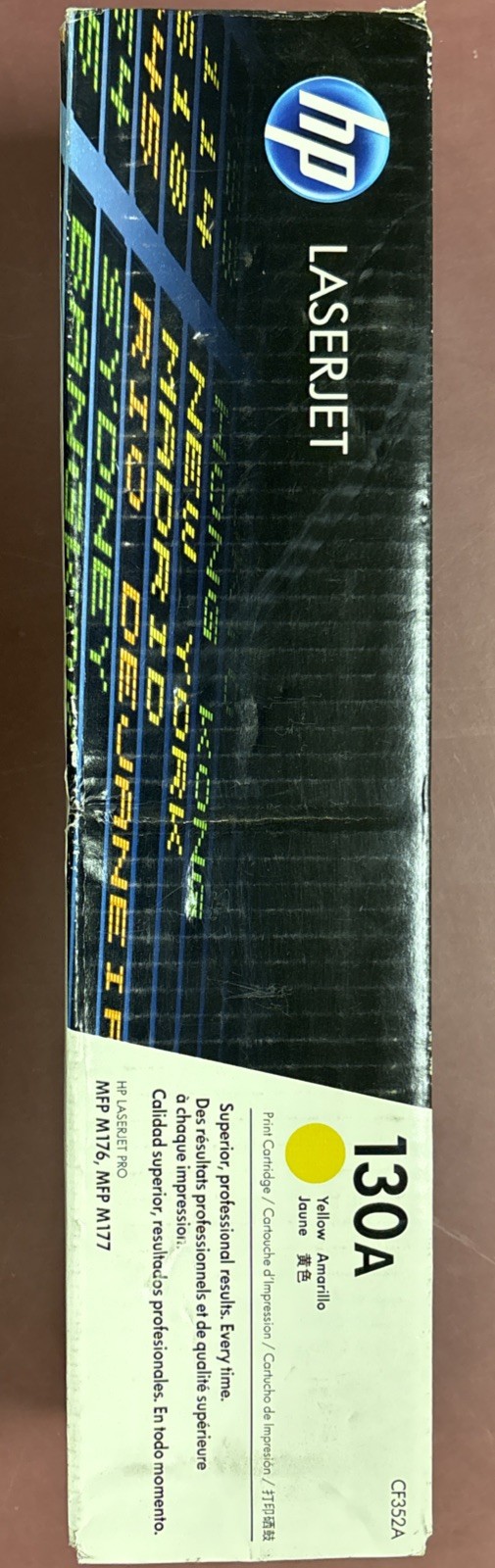 HP 130A Yellow Toner Cartridge CF352A High-Yield Compatible  -image