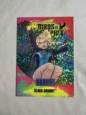 2023-24 Upper Deck DC Annual Birds of Prey Sparkle /99 Black Canary #BP-1