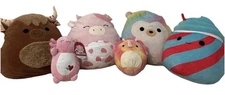 5 Squishmellow lot bundle- 1 Hug Mees with Tag 