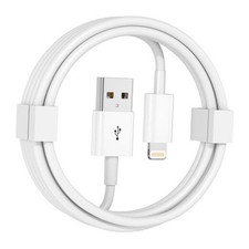 Car Apple Carplay Cable, Apple MFi Certified USB A to Lightning 3 FT White
