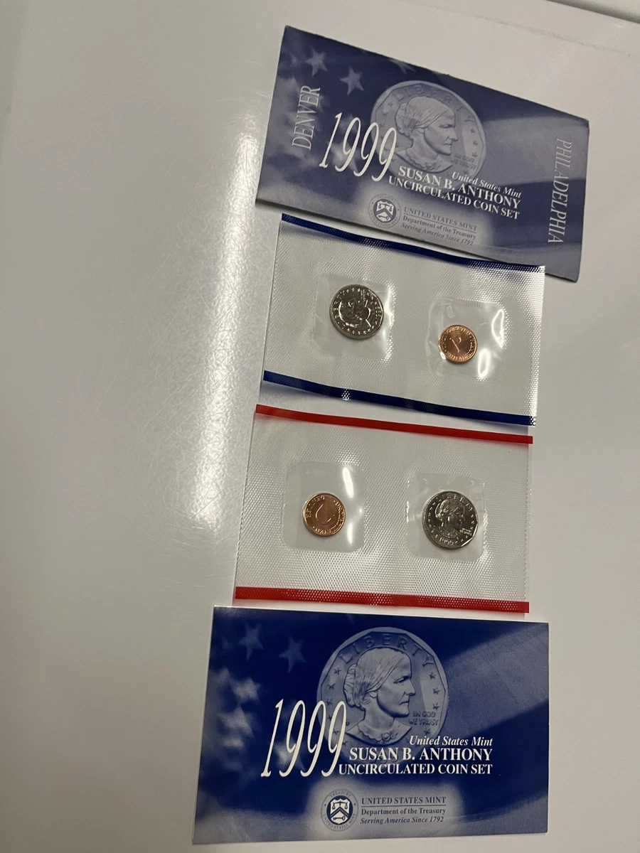 1999 Susan B Anthony Dollars for sale | eBay