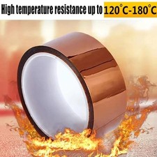 5mm 10mm 20mm 30mm 40mm Tape Sticky High Temperature Heat Resistant Polyimide S