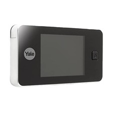 Digitaler T&uuml;rspion, YALE, &Uuml;berwachungskamera, LCD, Wei&szlig;,Live-Ansicht,T&uuml;rspione