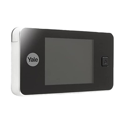 Digitaler Türspion, YALE, Überwachungskamera, LCD, Weiß,Live-Ansicht,Türspione