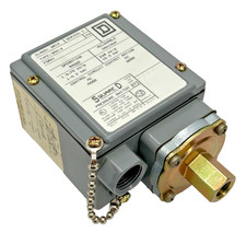 Square D GAW4 /C Pressure Switch 1.5-75 PSIG Class 9012