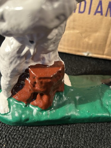 Indian Shooting Bear Mechanical Cast Iron Penny Bank,OriginalBox /Instructions - Picture 19 of 23