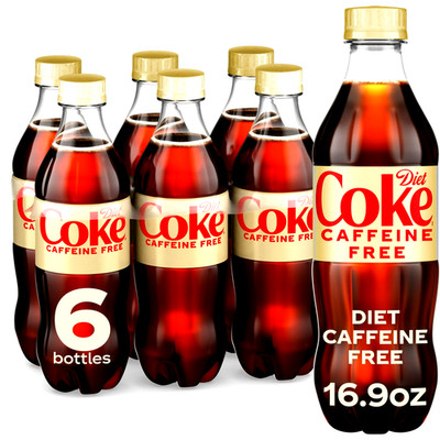   Diet Coke Caffeine Free Soda Pop   16.9 fl oz Bottles (6 Pack)   FREE SHIP!!
