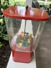 Vintage ACORN vending machine 5 Cent Gumball Candy Machine  Plastic Globe WORKS! — photo 3