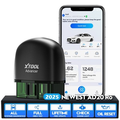 XTOOL AD20 PRO Wireless OB2 Scanner Bluetooth Code Reader Diagnostic Tool DTC