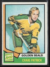1974-75 Topps #262 Craig Patrick (VG)