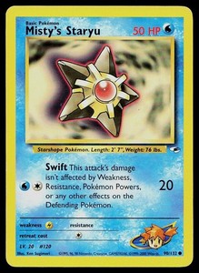 Misty's Staryu 90/132 Gym Heroes Common
