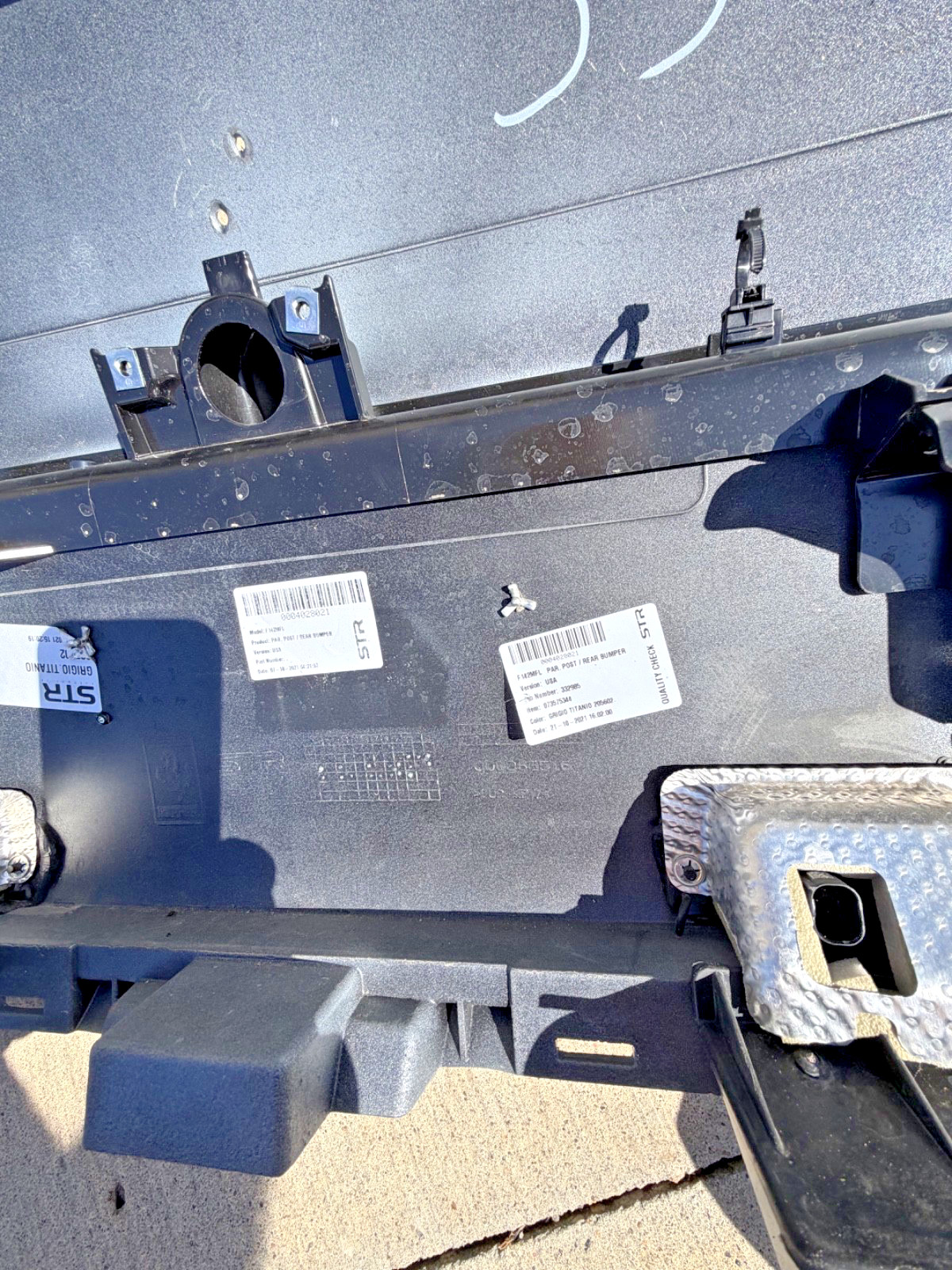 Ferrari F8 Spider OEM rear bumper