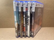Lot Of 5 PlayStation 5 Brand New Games-FC24, R6 Siege X, Saint Row….