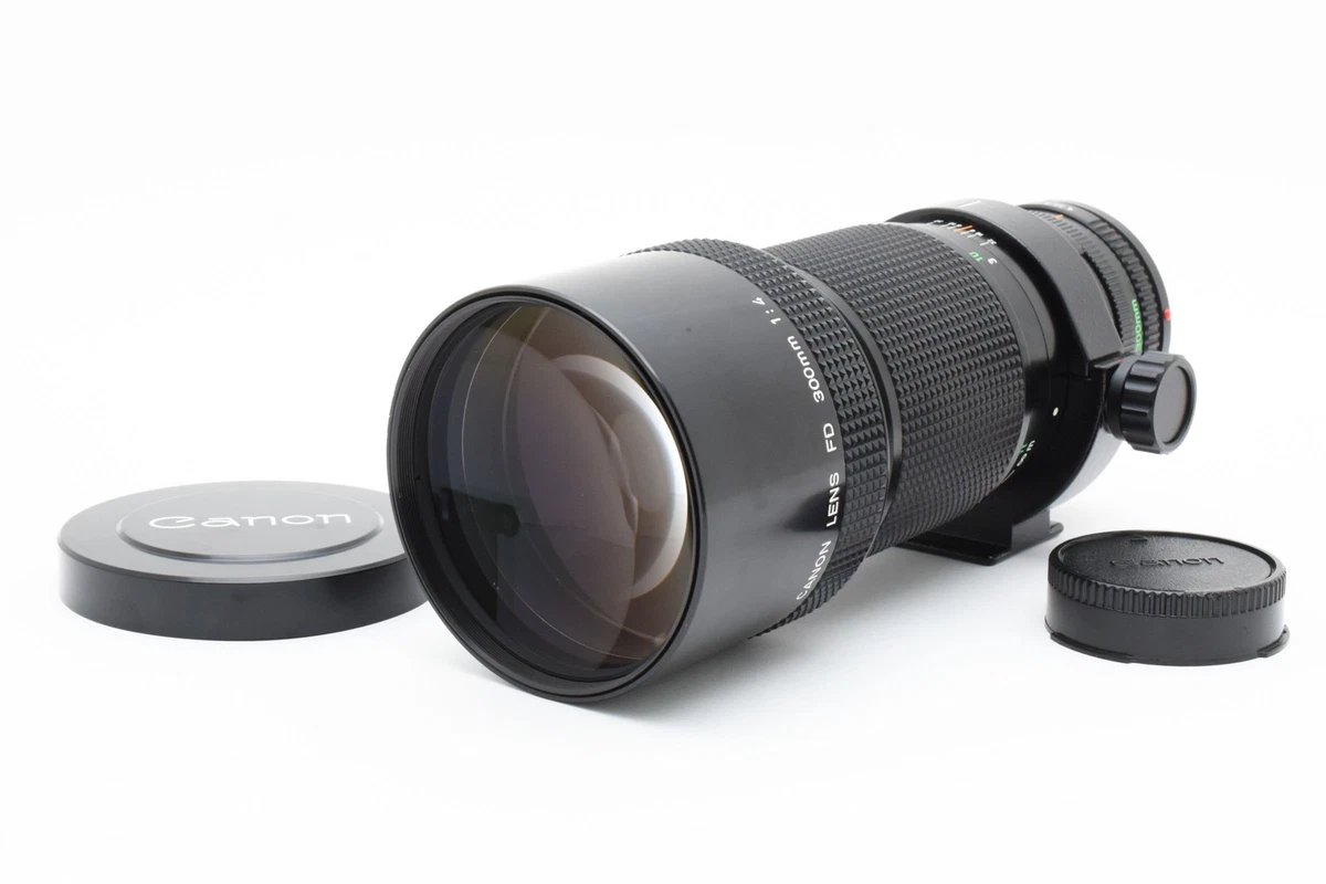美品 Canon NEW FD 300mm F4 キャノン #8980 レンズ(単焦点) FD 300 F4 L Canon New FD 300mm f/4 L | Vintage
