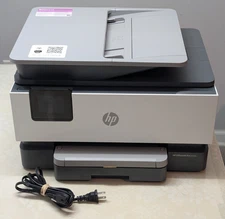 HP OfficeJet Pro 9125e All-in-One Fax Scan Copy Ink Jet Printer + Ink- 347 Pages