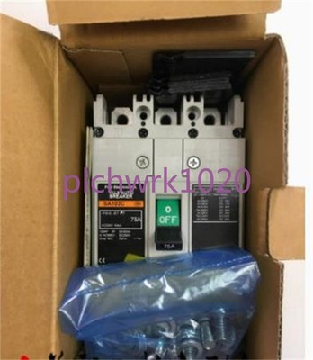 1PCS NEW IN BOX   Molded Case Circuit Breaker SA103C 3P 75A MAX.AC400V #yi