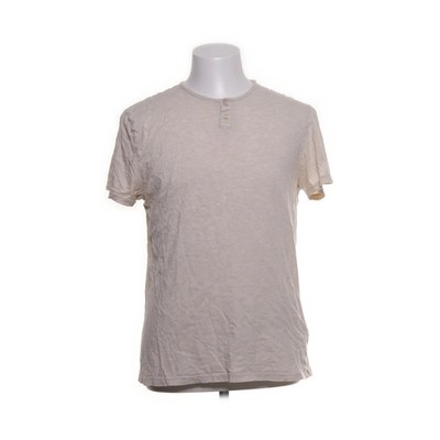 Topman, T-shirt, Größe: L, Beige, Einfarbig, Herren #vWo
