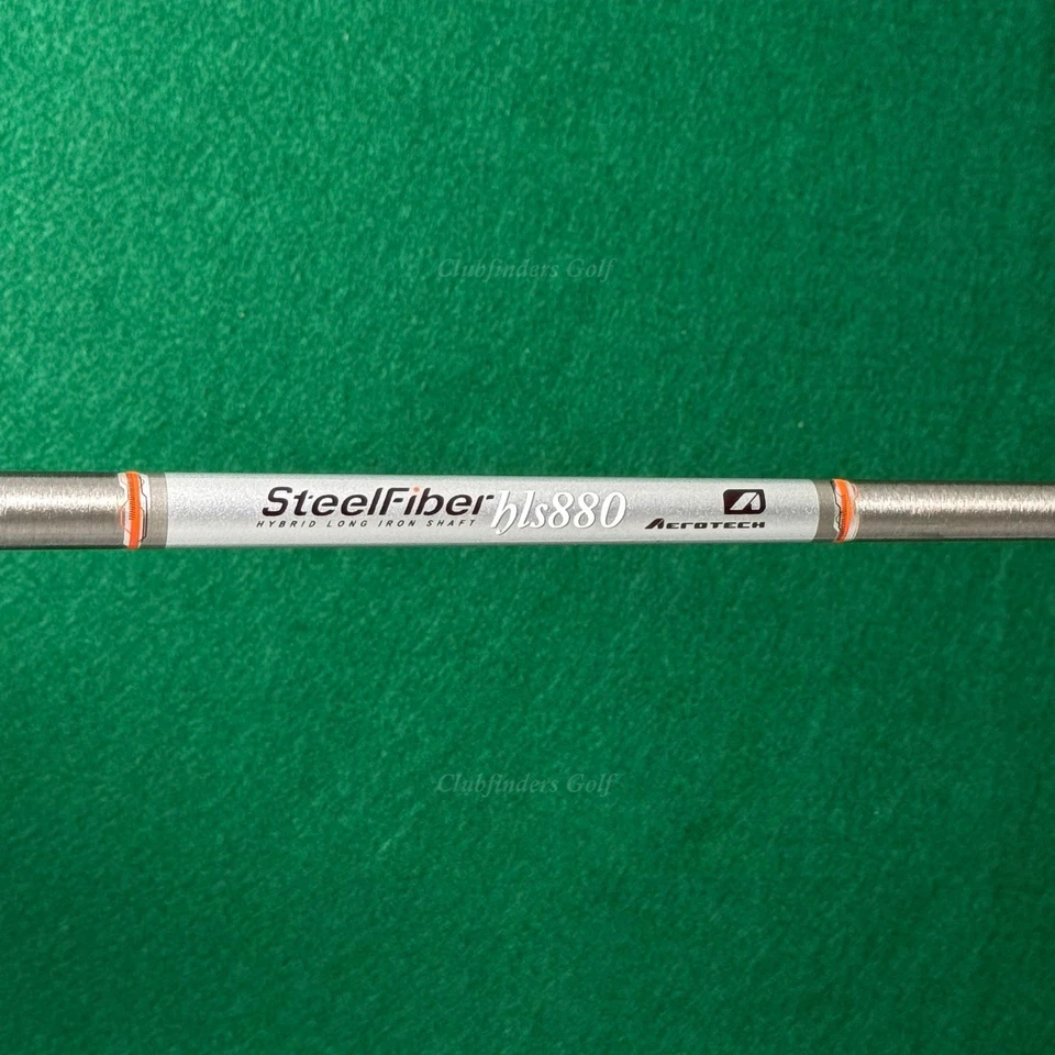 LH Mizuno Pro Fli-Hi Black 4 Iron Utility AeroTech SteelFiber hls 880 F4 Stiff - Image 2 of 3