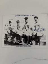 Frank Crosetti New York Yankees Legend  SIGNED 1974 TCMA Card BECKETT BAS