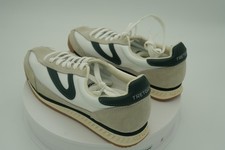 Tretorn Rawlins Women  s US 9 Canvas/ Suede Sneaker   Beige/White/Dark Green