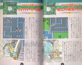 HYDLIDE SPECIAL w/ GUIDE BOOK NINTENDO FAMILY COMPUTER FAMICOM NES FC