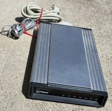 Hayes Smartmodem 300 Vtg External Modem 300 Baud Early Internet W Power Supply