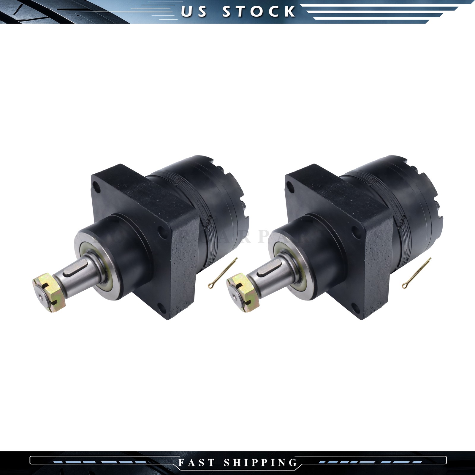 NEW 2x Wheel Motor For Parker Dynamic TG0280US080AAAB BMER-2-300-WS-T4-S US