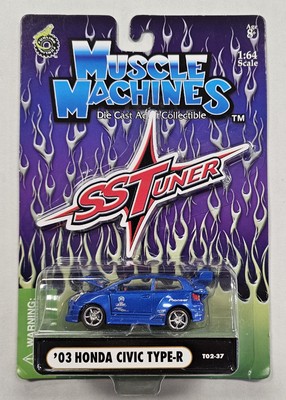 Funline - '03 Honda Civic Type-R - Muscle Machines - SSTuner DieCast Collectible
