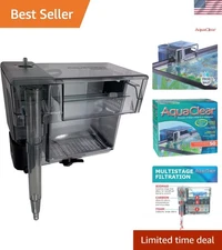 50 Power Aquarium Filter - Superior Multi-Stage Filtration for Fish and Reptiles