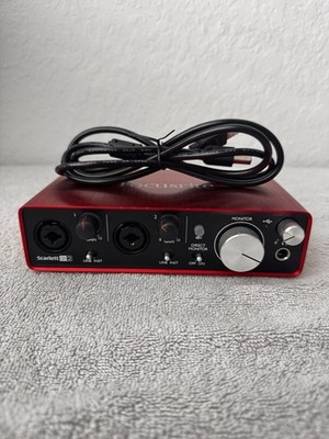 Focusrite Scarlett 2i2 (2nd Gen) USB Audio Interface