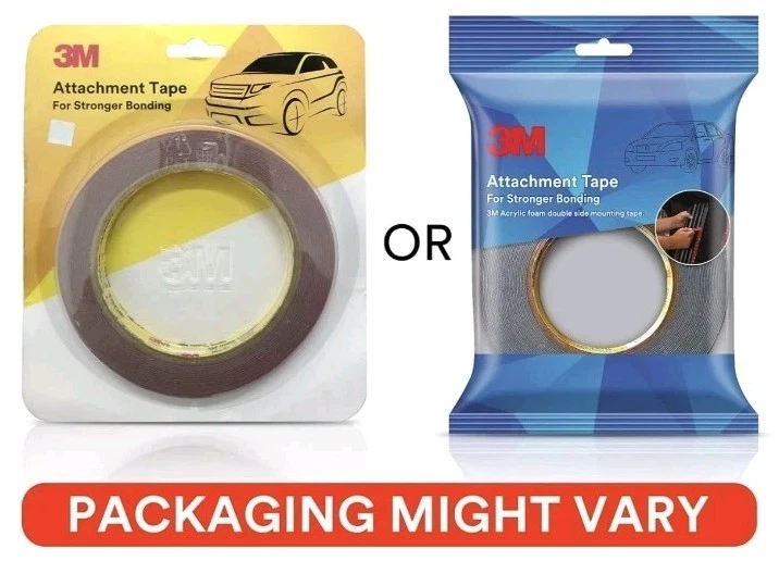 Cinta de fijación 3M para una unión más fuerte, cinta de espuma acrílica de doble cara 12 mm x 10 m Foto 2 de 4