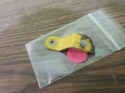 vintage marx willy jeep yellow tow hitch for parts