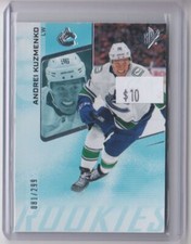 2022-23 SPx Base Rookie Andrei Kuzmenko RC 081/299 Calgary Flames #141