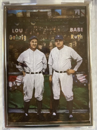 Topps Project 70 Card 462 1958 Ruth Gehrig by Andrew Thiele Artist Proof 42/51