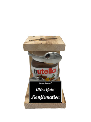 Eiserne Reserve   Löffel - Nutella Geschenk zur Konfirmation - Geschenkidee