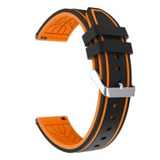 20mm 22mm 24mm 26mm Watch Strap Band Premium Silicone Rubber Sport Dual Colour