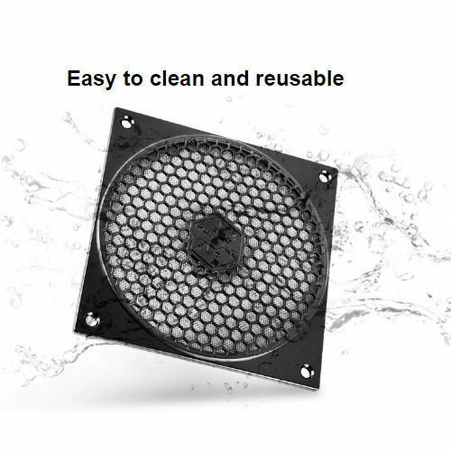 Silverstone SST-FF121B-3PK (Black - 3 Pack) 120mm Fan Grill & Filter Kit - Image 2 of 3